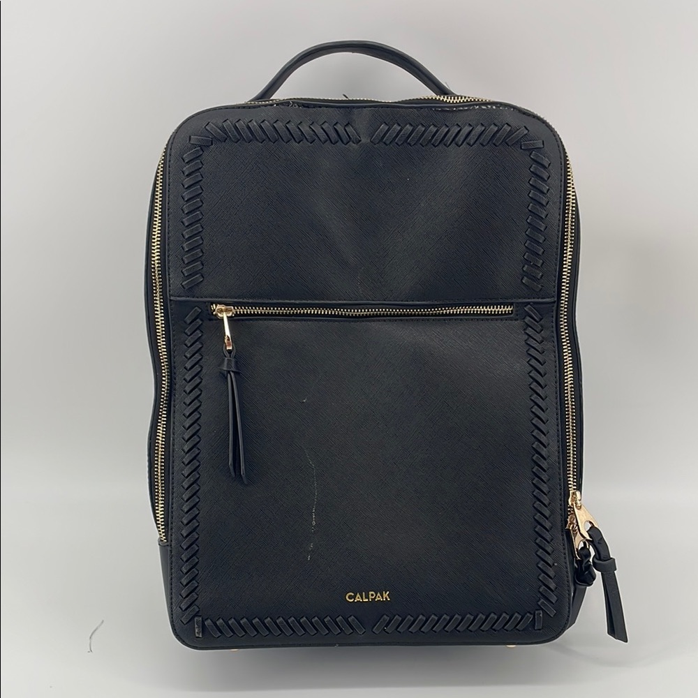 Calpak Kaya 15 inch Laptop Backpack in Black A16